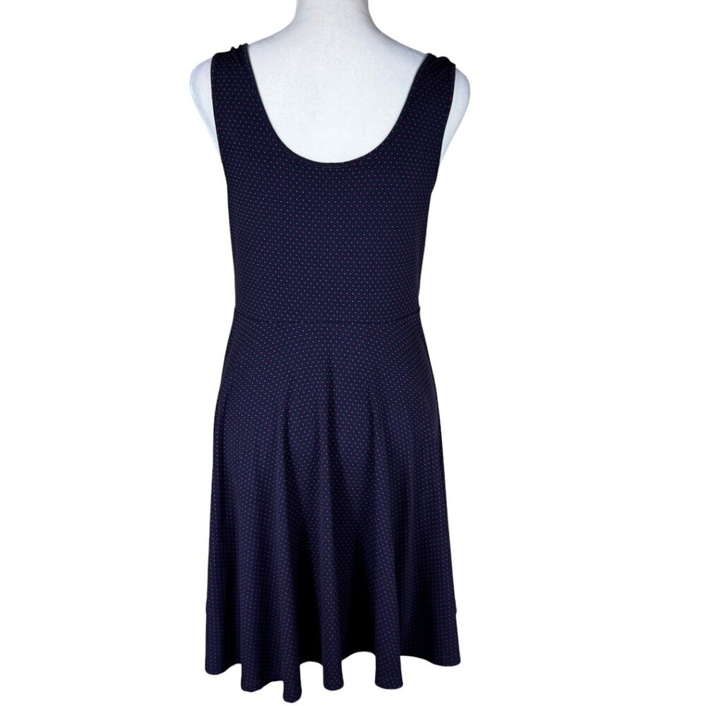 Free People Retro Polka Dot Fit & Flare Dress – Size Medium - Picture 5 of 12